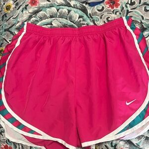 Nike Women's Vibrant Pink Athletic Shorts